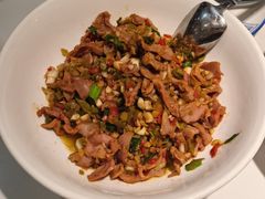 酸豆角鸡胗-兰湘子·湘菜小炒(济南领秀城店)