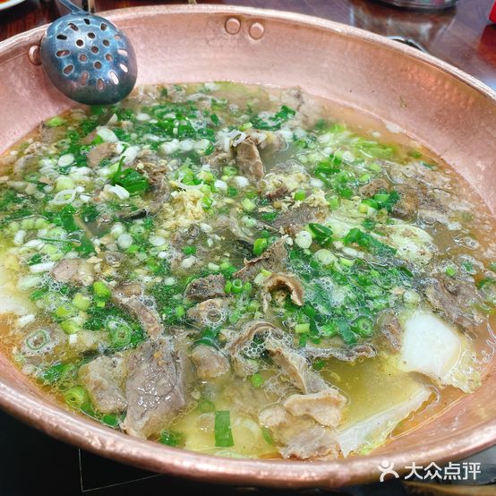 炭火铜瓢牛肉
