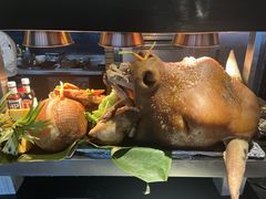 -唐拉雅秀酒店-西锦汇空中BBQ·思创餐厅
