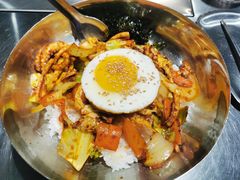 香辣鱿鱼拌饭-马路牙子烧烤音乐酒馆(望京店)