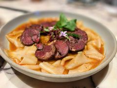 伊犁马肠子配面片-丝路有约·优雅新疆菜(万宴城店)