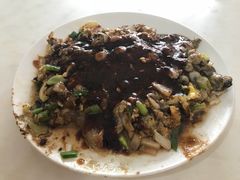 湿煎蚵仔煎-忠义蚵仔煎