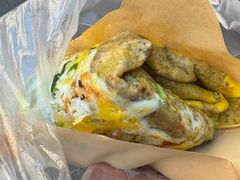 双蛋双薄脆煎饼-大华煎饼(交道口北剪子巷店)