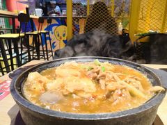 -囍筷乐喜辣屋小鸡小鱼石锅煲(万达店)