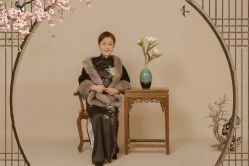 -时光纪亲子全家福照相馆(静安店母女写真父母纪念照)