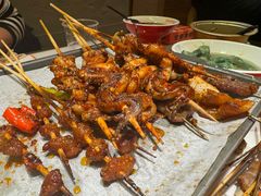 鱿鱼须-宝记烧烤·碳锅羊肉·羊蝎子火锅·夜食社(文体路创始店)