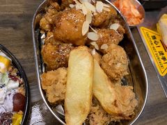 韩式炸鸡-MI WU FACTORY米屋美食工厂餐厅(绿地店)