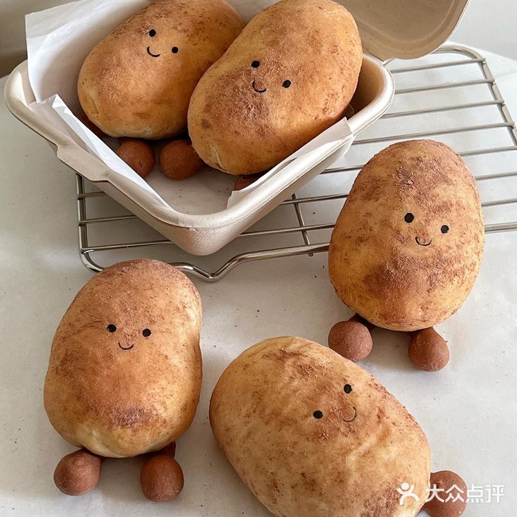 无油无糖免揉面✨超可爱jellycat土豆面