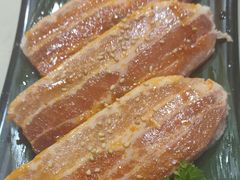 厚切双层猪五花肉-八乔煎肉馆·丹东特色煎锅(梅林店)
