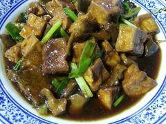 蕈油豆腐-得意楼蒸菜馆