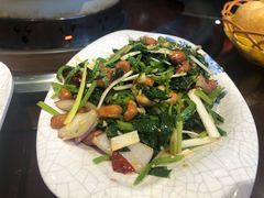 果仁菠菜-亿诣蝎府炸酱面羊蝎子火锅(酷车小镇店)