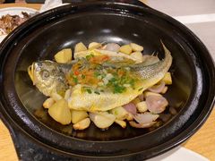 生焗鲜黄鱼-兰亭轩茶餐厅(长江路店)