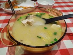 鸡汤小白菜炖豆腐-西贝莜面村(上海百联西郊店)