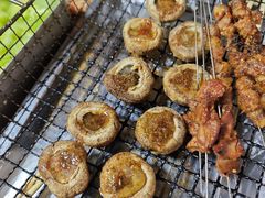 口蘑-淏淋牛肉小串