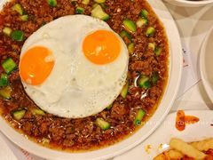 煎双蛋免治碎牛饭-大哥餐厅(西城花园店)