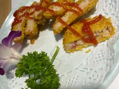 蟹饼-猪啊牛呀羊啊铜盘烤肉(正大广场店)