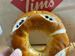 碱水红豆贝果-Tims天好咖啡(河西万象城店)