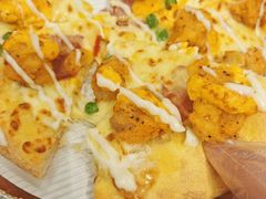 金沙咸蛋黄嫩鸡比萨-达美乐比萨(商城路店)