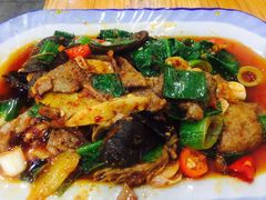 肝腰合炒-雨田饭店