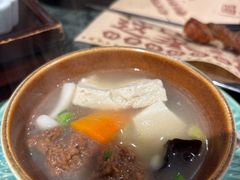 牛肉丸子汤-东方亚克西餐厅(西康路店)