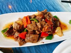 雕梅牛肉片-尽善百年古院餐厅(王家老宅店)