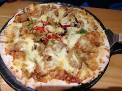 碳烤鸡肉披萨-清真·艾美可餐厅(大悦汇店)