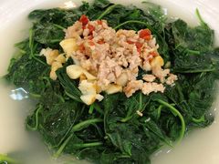 上汤辣椒叶-轩记海鲜餐厅·四十五年老字号·经典粤菜(西区彩虹店)