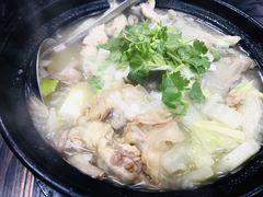 脂渣砂锅-杨姐大片肉烧烤
