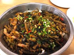 虾毛蒸鱼仔-鹿其林酒家(大学城店)