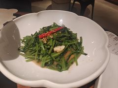 秘制虾酱炒空心菜-帕蓝·暹罗料理(曲阳店)