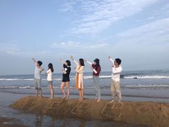 -山海一众流清河沙滩露营地·团建拓展·沙滩烧烤