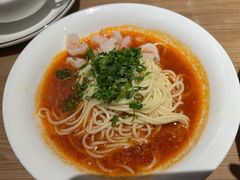 番茄虾仁面-新太二·鲜料川菜(万泰汇店)