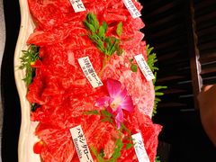 松阪牛肉拼盘-松阪牛焼肉M(法善寺横丁店)