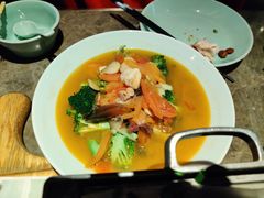 上汤西兰花-绿茶餐厅(崇文门新世界店)