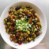 日常简单快手菜——超下饭毛豆米！