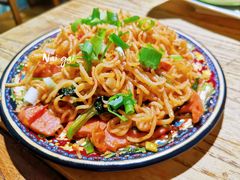 炒冷面-勃利地摊·勃立小串烧烤