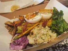 烤时令蔬菜配低温蛋-Cooking Man(中懋天地店)