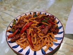 干煸炒面-新疆阿卜杜拉烧烤餐厅(四方坪店)