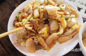 Bok Choy and Rice Cake Stir-Fry