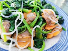 菠菜拌毛蛤-頂好酒家·经典粤菜(海信广场店)