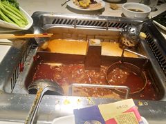 鸳鸯锅骨汤-海底捞火锅(石厦时代广场店)