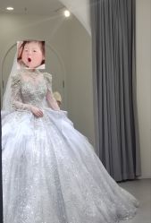 -桃子造型婚纱礼服(凤起广场店)
