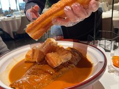 碟鱼配大油条-大铁勺新津菜(迎水道店)