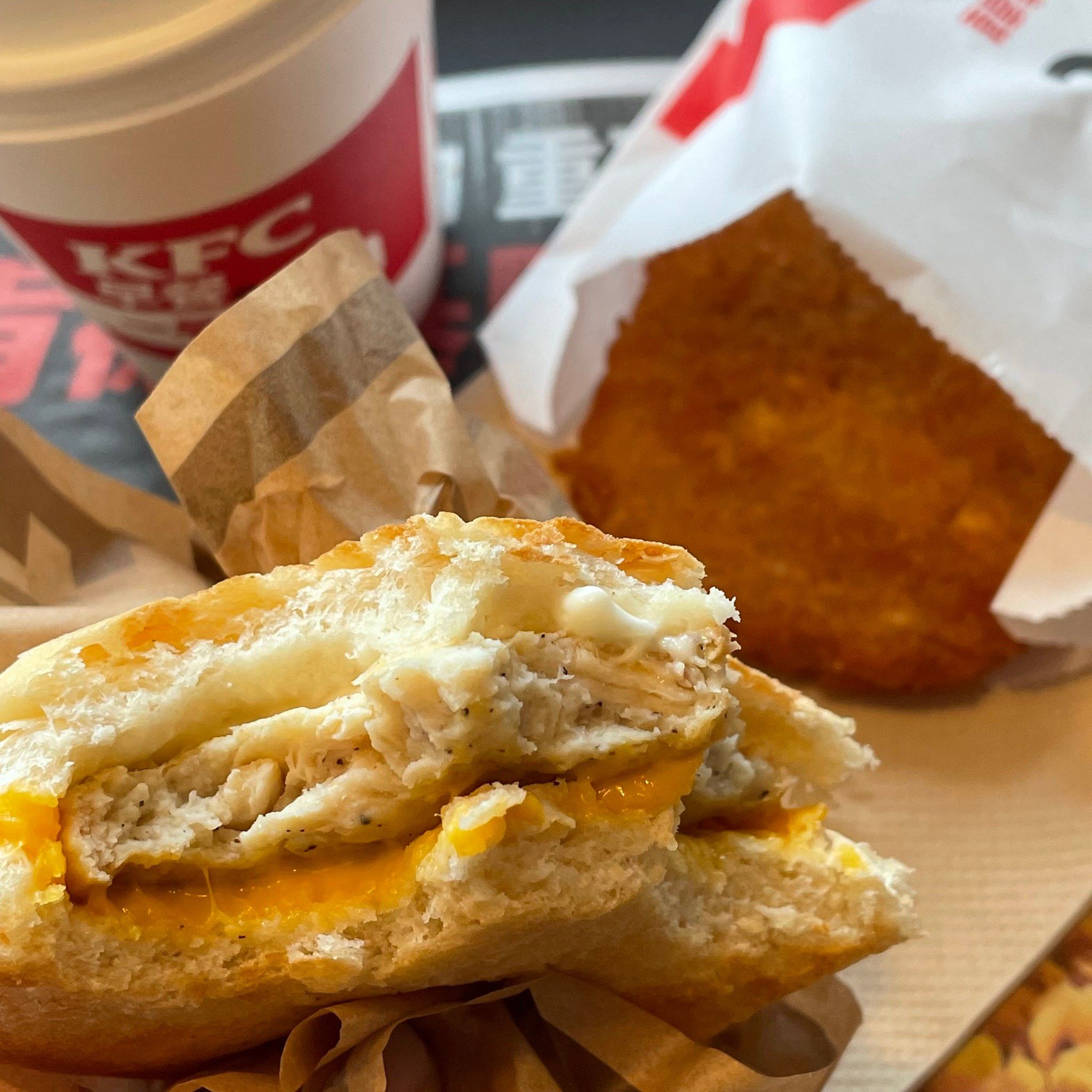 吃了n次的肯德基早餐,真的巨爱[色]
#肯德基 #肯德基早餐 
