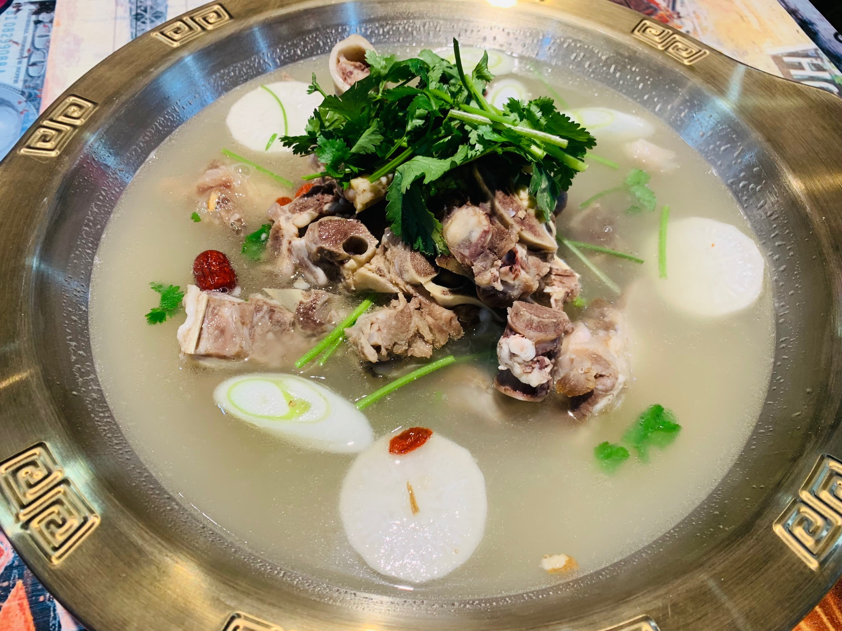 冬天胃里热热乎乎的就吃羊脊骨