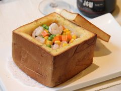 虾仁吐司盒-上岛咖啡(珠园店)