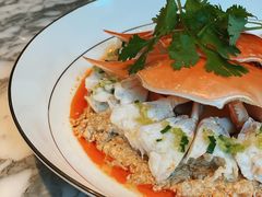 臭豆腐肉饼蒸白蟹-杭州君悦酒店·湖滨28中餐厅