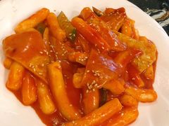 鱼饼炒年糕-桃园中华料理炸酱面(燕儿岛路店)