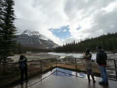 -阿萨巴斯卡瀑布观景点