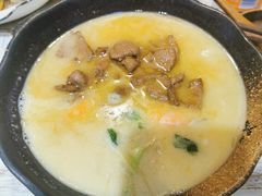 海鲜猪肝汤面-十面欢腾·海鲜面·台式Bistro(长乐路店)
